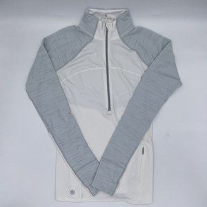 Athleta Womens Running Zippered Long Sleeve Athletic Top Size S